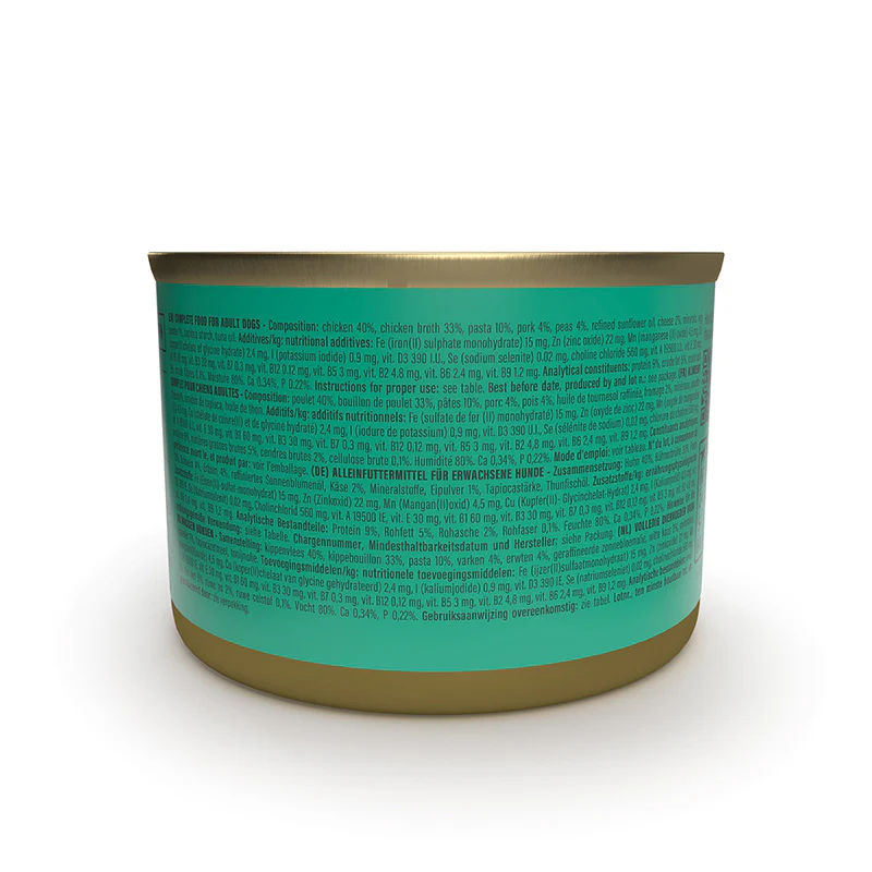 Pollo con carbonara in brodo 150g in lattina - Image 6