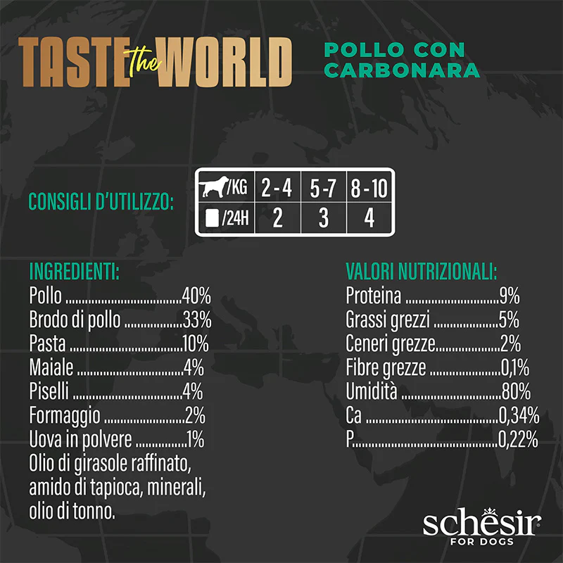 Pollo con carbonara in brodo 150g in lattina - Image 8