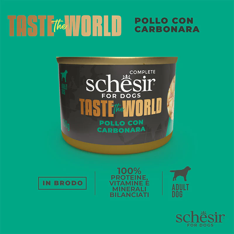 Pollo con carbonara in brodo 150g in lattina - Image 9